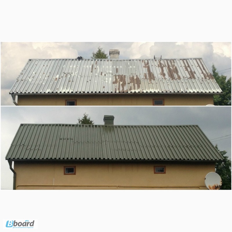 Фото 7. Фарбування дахів за доступною ціною з гарантією