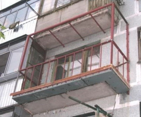Фото 3. Сварка, обшивка – балконов и лоджий в Днепре
