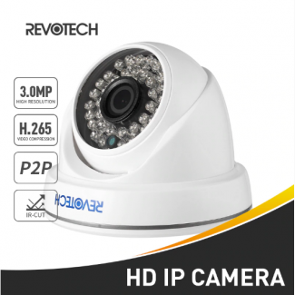 IP-камера REVOTECH 3 mpx H.265+ купольная (новая)
