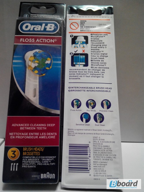 Oral-B Oral-b FLOSS ACTION 3шт