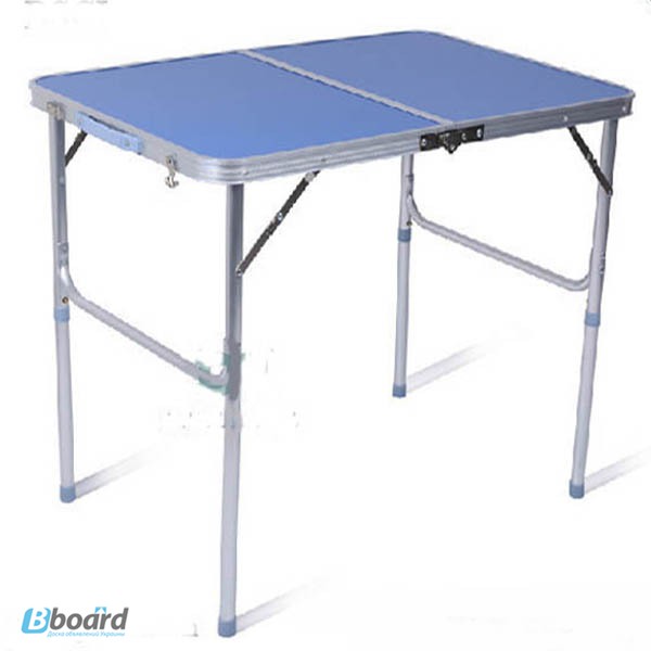 Фото 3. Туристический стол раскладной 120х60 см, стол для пикника WELFULL-ZZ18007-blue