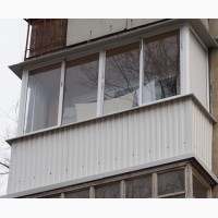 Остекление балкона и лоджии в городе Днепр