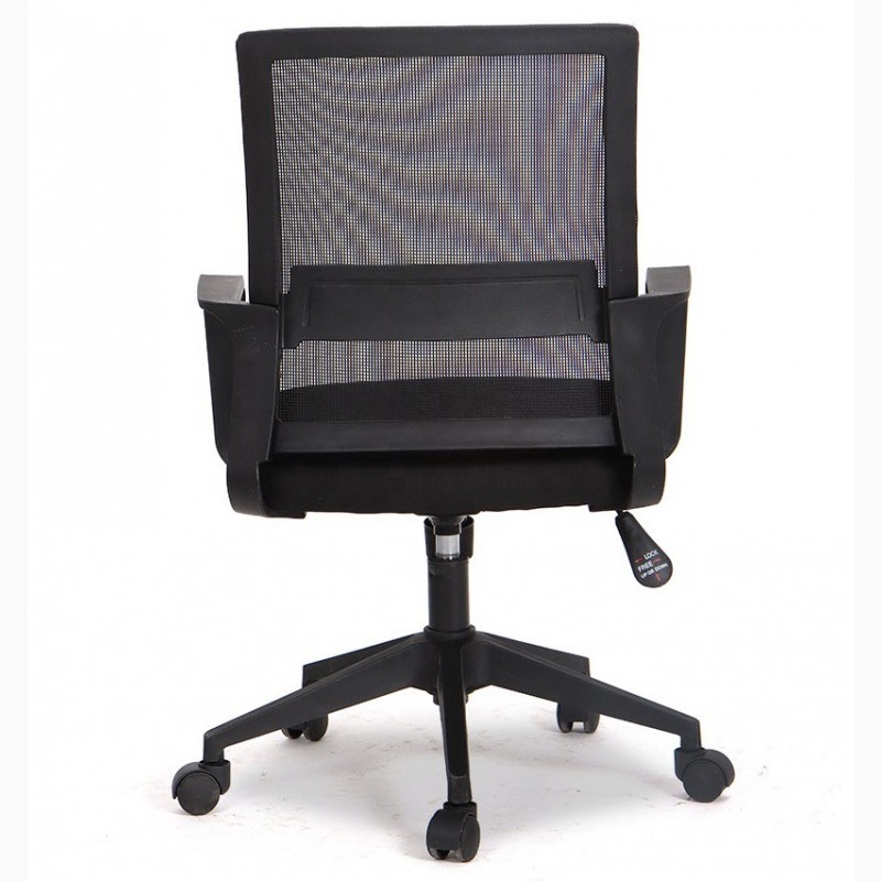 Фото 3. Крісло офісне Даллас сітка mesh чорна