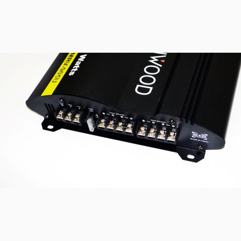 Фото 3. Автомобильный усилитель звука Kenwood MRV-905U, USB 4200Вт 4х канальный, Bluetooth