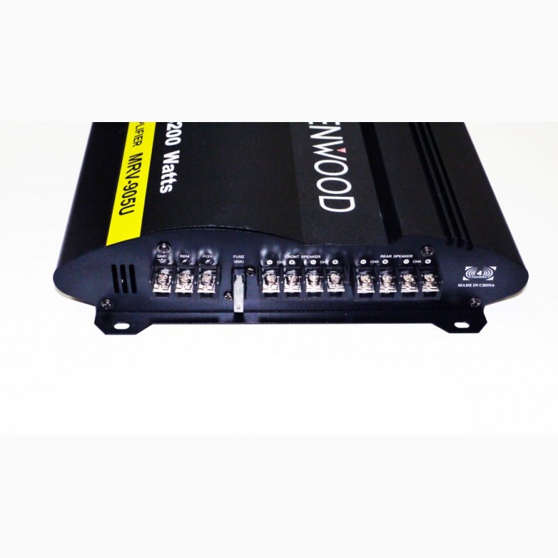 Фото 5. Автомобильный усилитель звука Kenwood MRV-905U, USB 4200Вт 4х канальный, Bluetooth