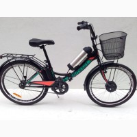 Электровелосипед складной Smart 24 корзина