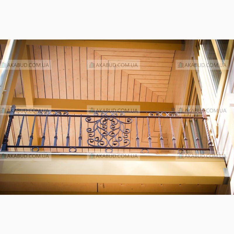 Фото 18. Ковані та зварені балконні перила (огорожі для балкона)