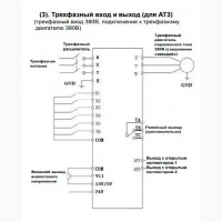 Частотный преобразователь 4кВт 380/380В XSY-AT3