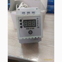 Амперметр переменного тока трехфазный цифровой АМ-3/100