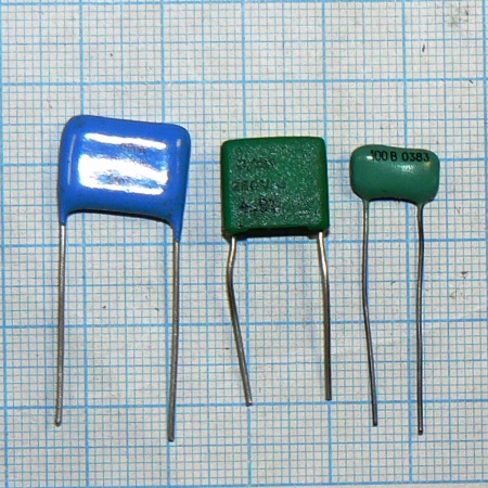 Фото 2. Отечественные и импортные металлоплёночные конденсаторы на 50…2000 вольт