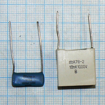 Фото 3. Отечественные и импортные металлоплёночные конденсаторы на 50…2000 вольт