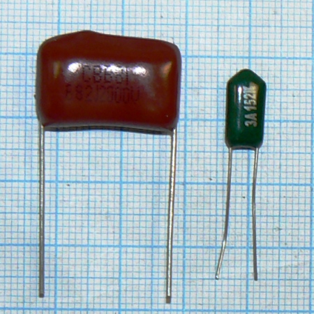 Фото 4. Отечественные и импортные металлоплёночные конденсаторы на 50…2000 вольт