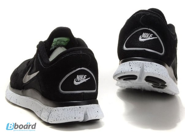 Фото 2. Кроссовки Nike Free Run Plus 3 - черные