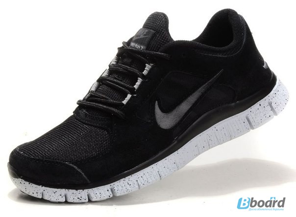 Фото 4. Кроссовки Nike Free Run Plus 3 - черные