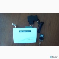 Сигнализация Tesla Security GSM-550(Два радио брелка и блок питания)
