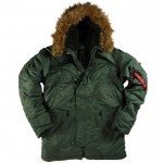 Классические мужские куртки Аляска Alpha Industries (США)