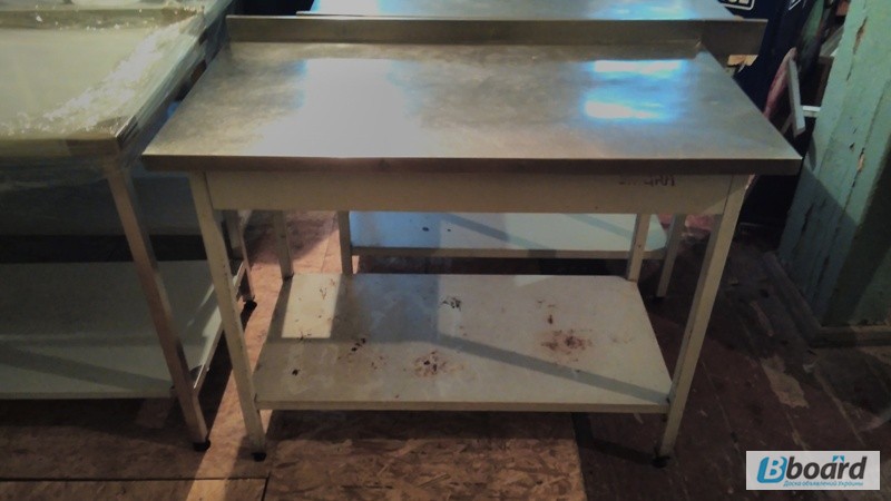 Фото 3. Стол производственный бу, стол из нержавеющей стали бу
