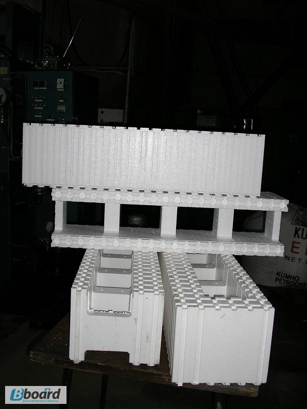 Фото 3. Пенопластовые блоки для заливки бетона купить