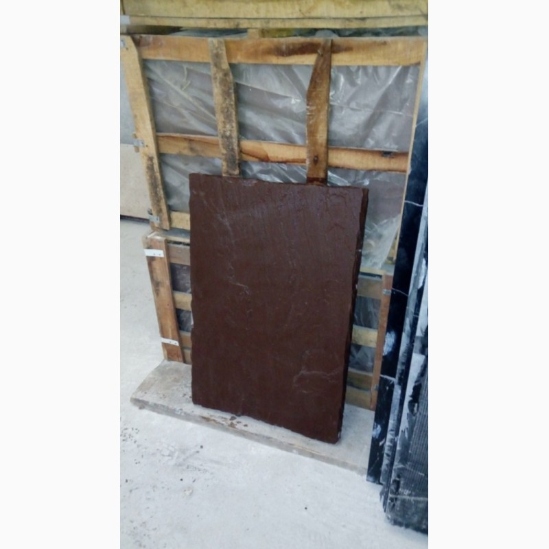 Фото 2. Фасадная плита 900*600*30, рваный камень, коричневый цвет, недорого, остатки, 150 кв. м