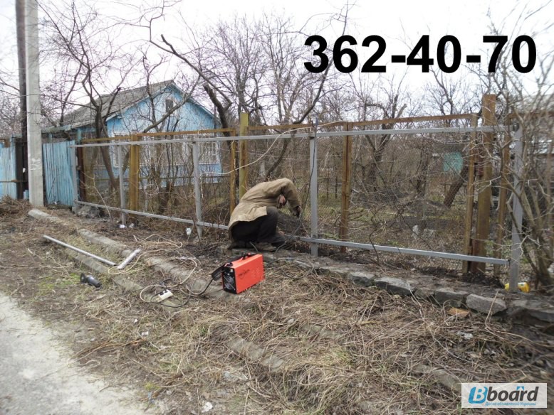 Фото 2. Забор из профнастила. Монтаж и ремонт. Киев