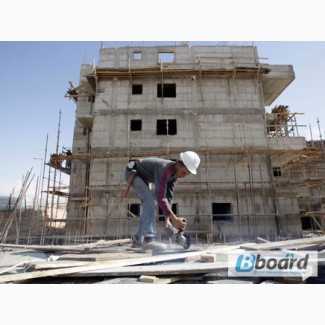Работа на строительных объектах Израиля