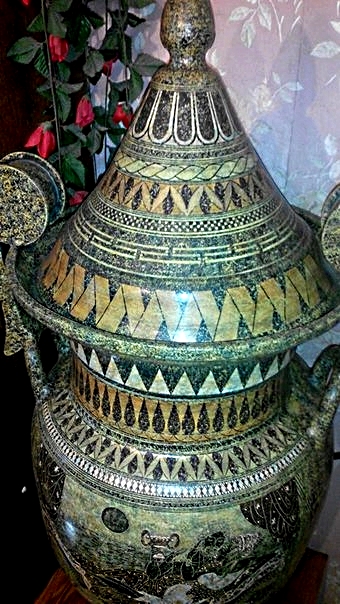 Фото 4. Две большие напольные вазы по цене одной. Ручная роспись. Гончарная работа, керамика