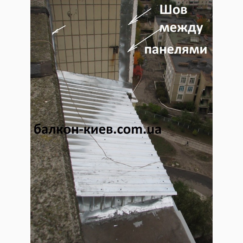 Фото 16. Кровля балкона. Ремонт и монтаж крыши на балконе. Киев