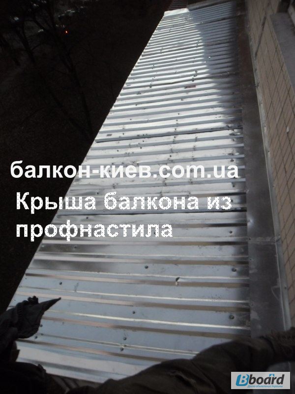 Фото 9. Кровля балкона. Ремонт и монтаж крыши на балконе. Киев