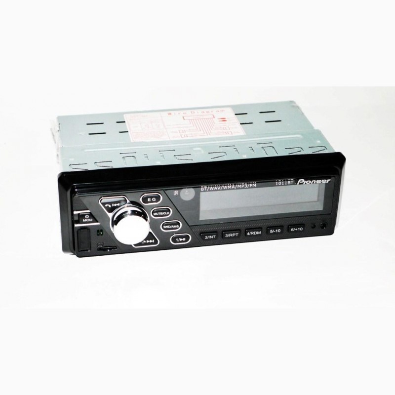 Фото 6. Автомагнитола Pioneer 1011BT ISO - Bluetooth - RGB подсветка- MP3 Player, FM, USB, SD, AUX