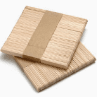 Шпатель деревянный, размеры (ДхШхТ)- 150х18х1, 8 мм