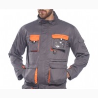 Куртка рабочая TX10, цвет - серый / оранжевый