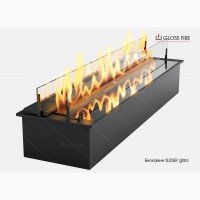Дизайнерський біокамін SLIDER glass 900 Gloss Fire