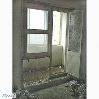 Демонтаж бетонного порога (балкон)