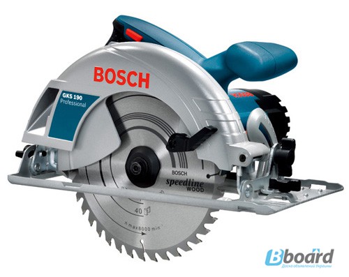 Аренда. Ручные дисковые пилы Bosch GKS 190