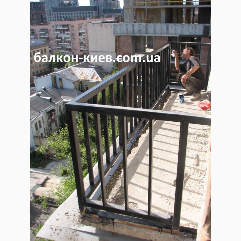 Фото 6. Балконные ограждения из металла. Киев