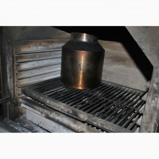 Угольная печь хоспер б/у для ресторана кафе BQB-2 мангал на древесном угле