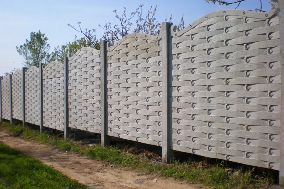 Фото 2. Паркан, огорожа, бетонный забор, еврозабор
