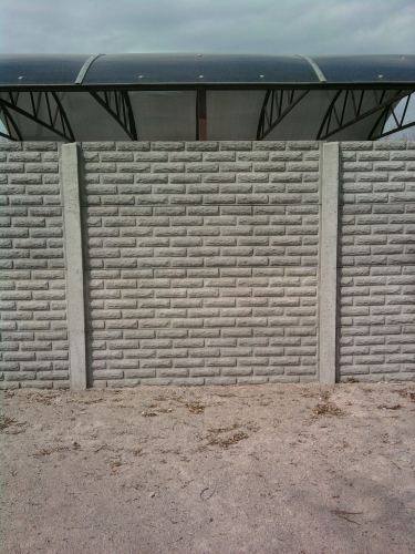 Фото 5. Паркан, огорожа, бетонный забор, еврозабор