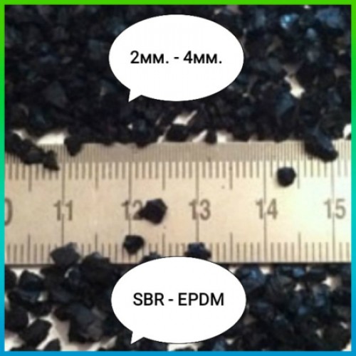 Фото 4. Гумова крихта SBR EPDM Гумовий гранулят Гумові гранули оптом продам