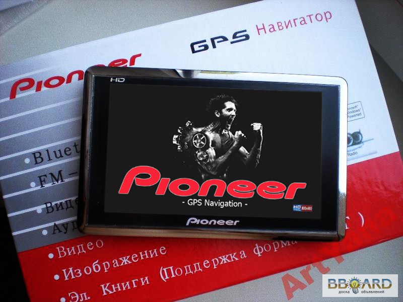 Фото 2. GPS Pioneer 5' + 6 программ навигации + ТАКСОМЕТР !