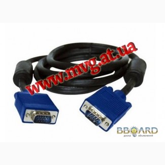 Продам кабель VGA 1.5м 1,8м 3м 5м 10м 15м 20м 30м
