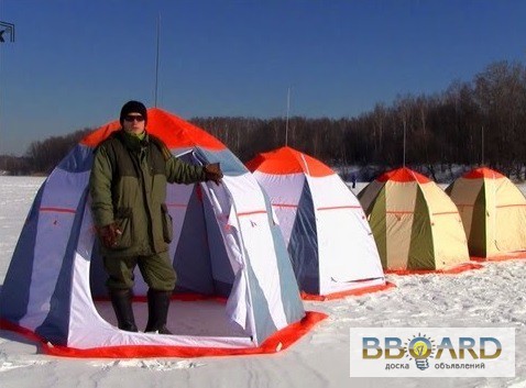 Фото 2. Палатка для зимней рыбалки НЕЛЬМА-3 ЛЮКС