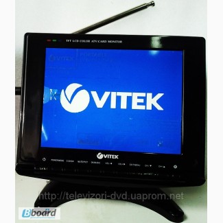 Автомобильный Портативный телевизор Vitek VT-5019BK LCD 8(20,5см)