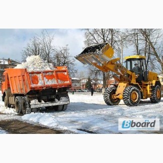 Уборка и очистка территории от снега