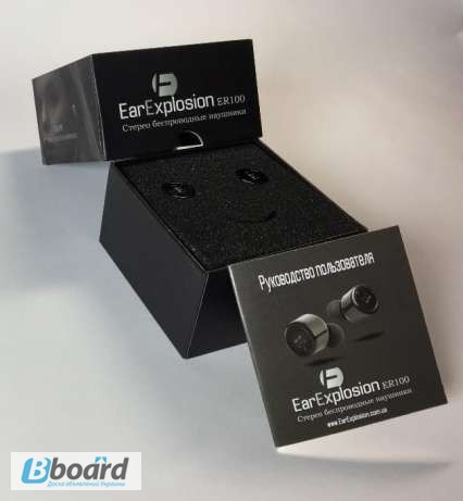 Фото 6. Беспроводные Bluetooth наушники EarExplosion ER100