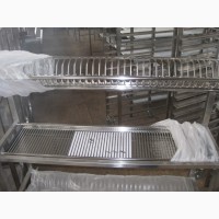 Продам стеллаж из нержавеющей стали для сушки посуды