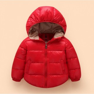 Куртка детская демисезонная красная