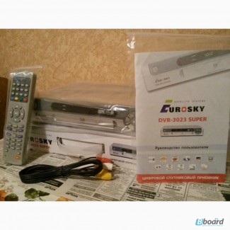 Продам новый спутниковый тюнер Eurosky DVB-3023 Super