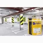 Краска для бетонных полов ISAVAL Дуэполь Полиуретан 4л - паркинги, гаражи, СТО