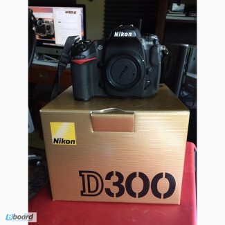 Nikon D D300 12.3-мегапиксельная цифровая зеркальная камера
